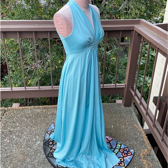 Vintage Intimates & Sleepwear Vintage 2piece Blue Lightweight Penwa